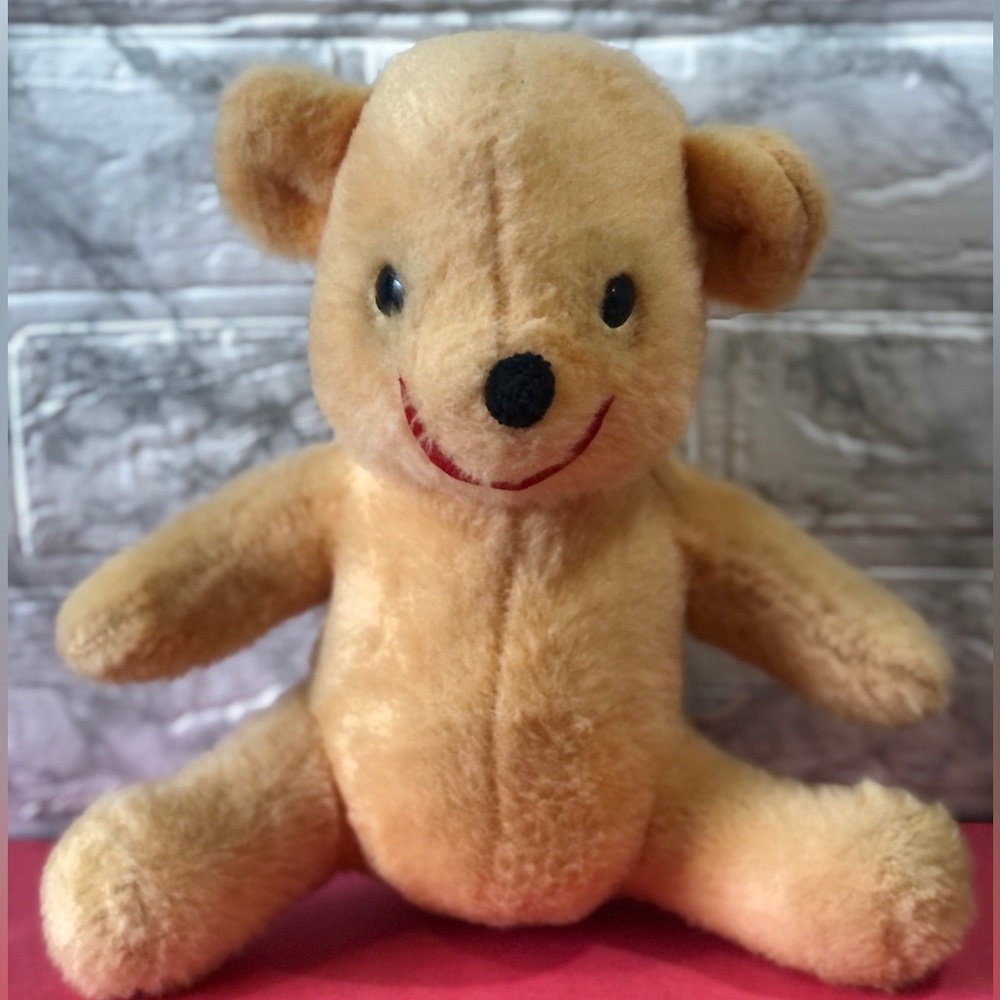 Vintage RARE Walt Disney Characters 10” Winnie The Pooh Plush Bear 1960's